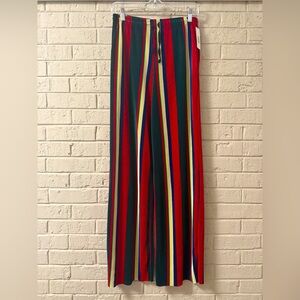 Urban Outfitters Striped Multicolor Wide-Leg Pants. Medium. NWOT